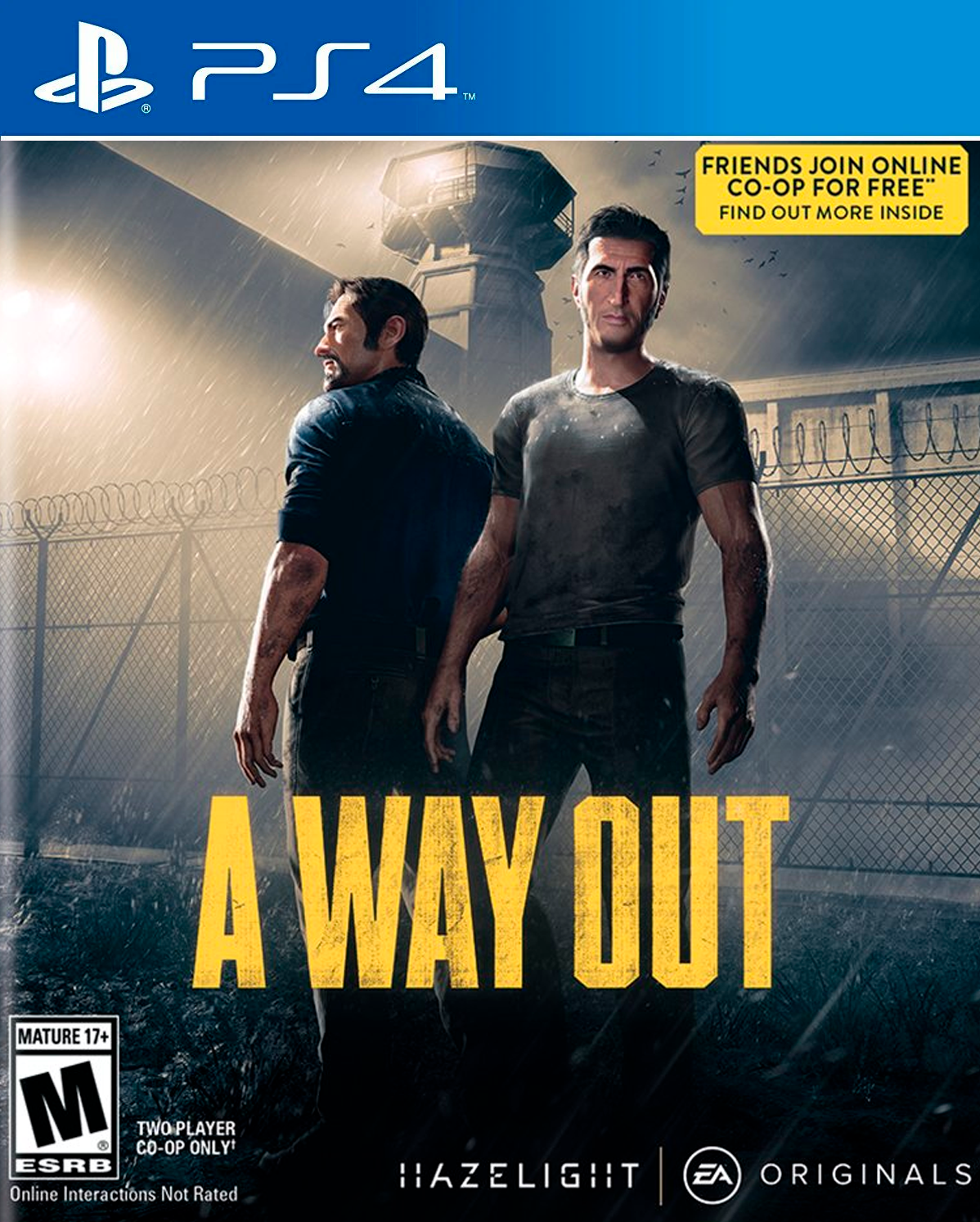 A Way Out - Mídia digital de PS4