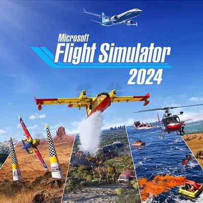 Microsoft Flight Simulator 2024 - Mídia digital  (PS5)