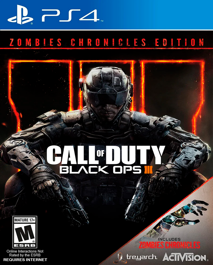 Call of Duty: Black Ops III - Edição Zombies Chronicles - Mídia digital de PS4