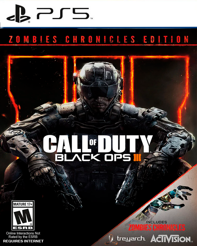 Call of Duty: Black Ops III - Edição Zombies Chronicles - Mídia digital de PS5