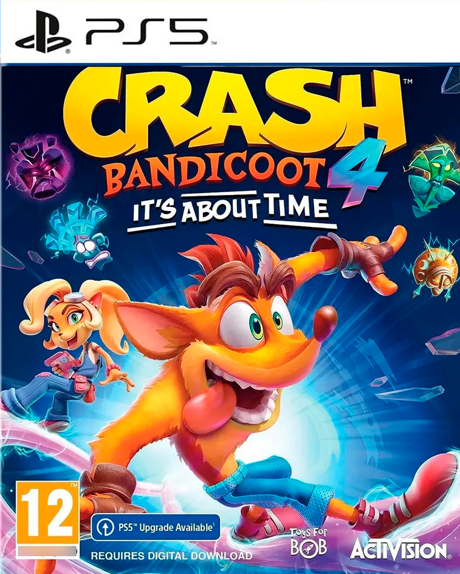 Crash Bandicoot 4: It's About Time - Mídia digital de PS5