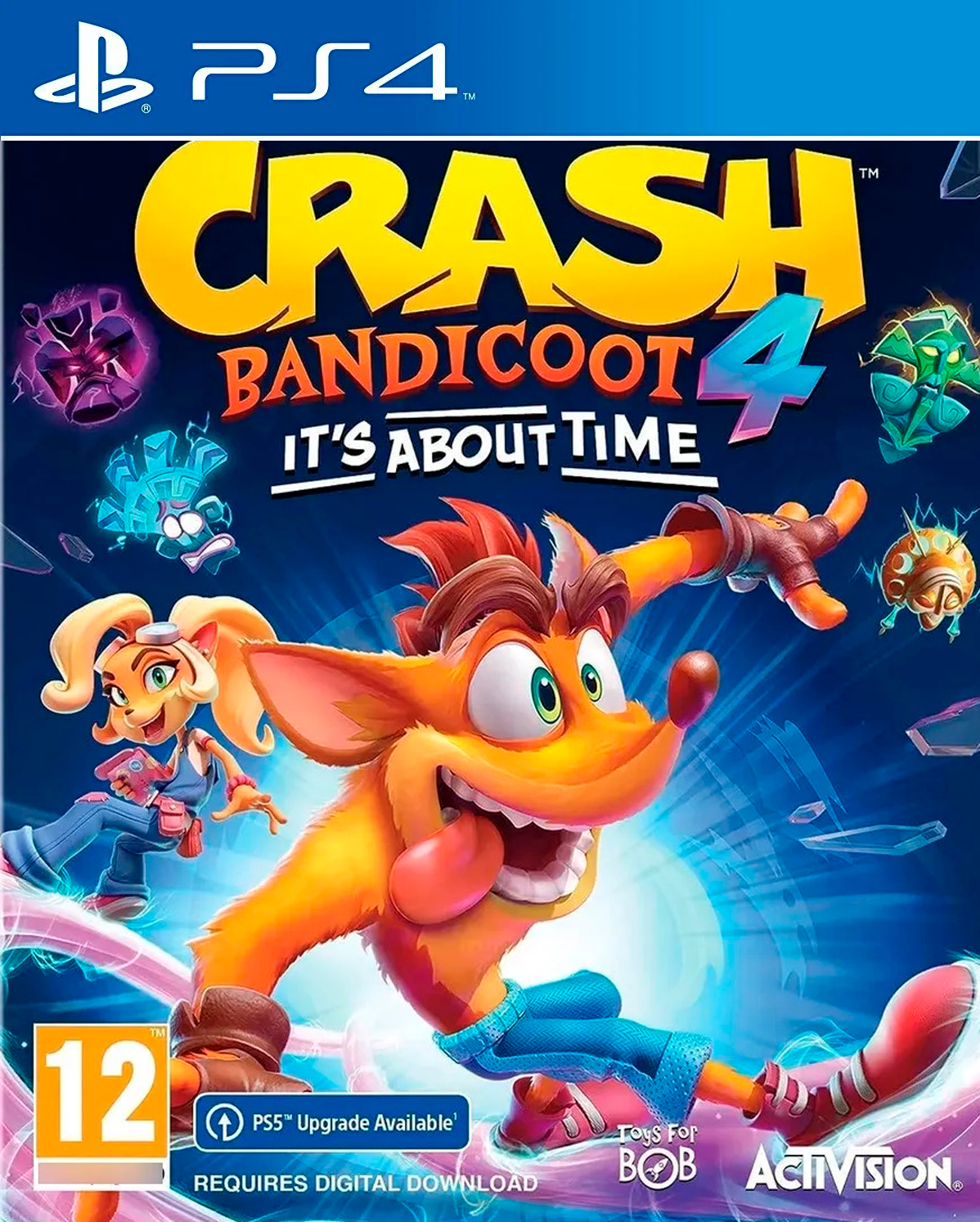 Crash Bandicoot 4: It's About Time - Mídia digital de PS4