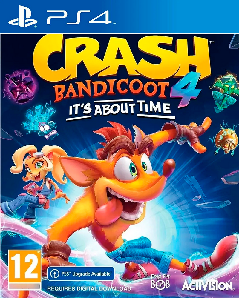 Crash Bandicoot 4: It's About Time - Mídia digital de PS4