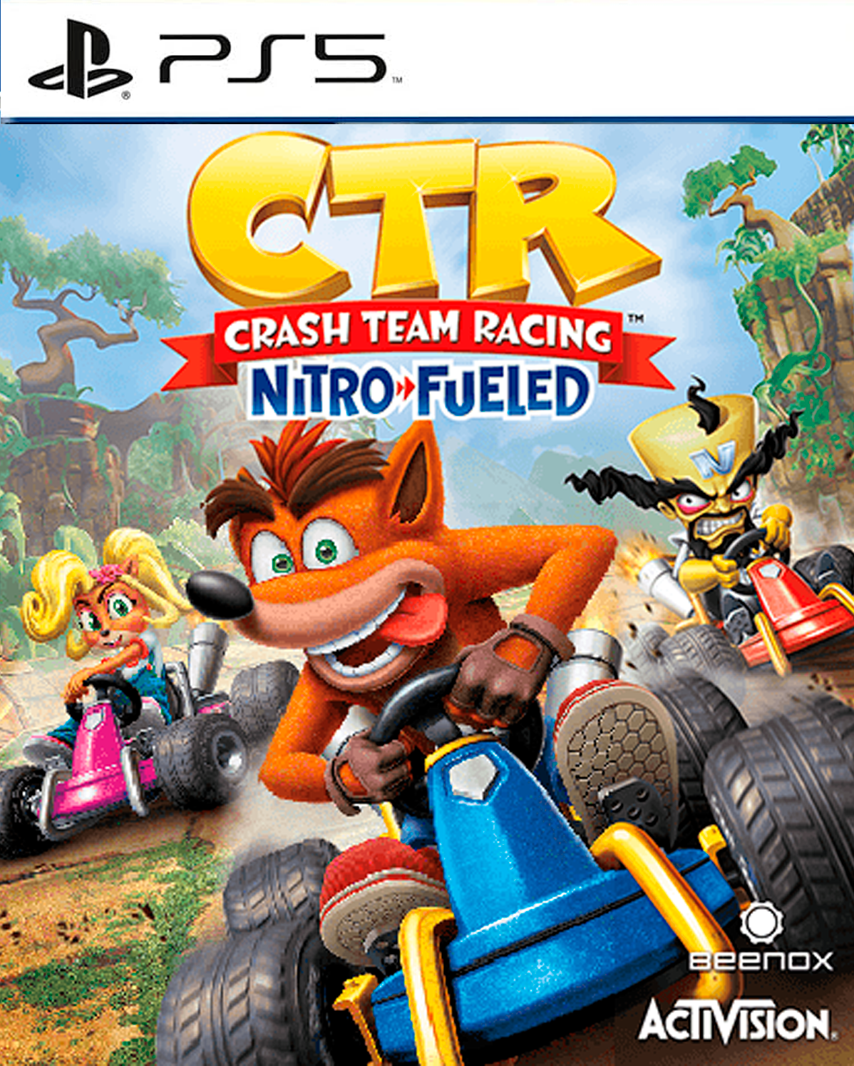 Crash Team Racing Nitro-Fueled - Mídia digital de PS5