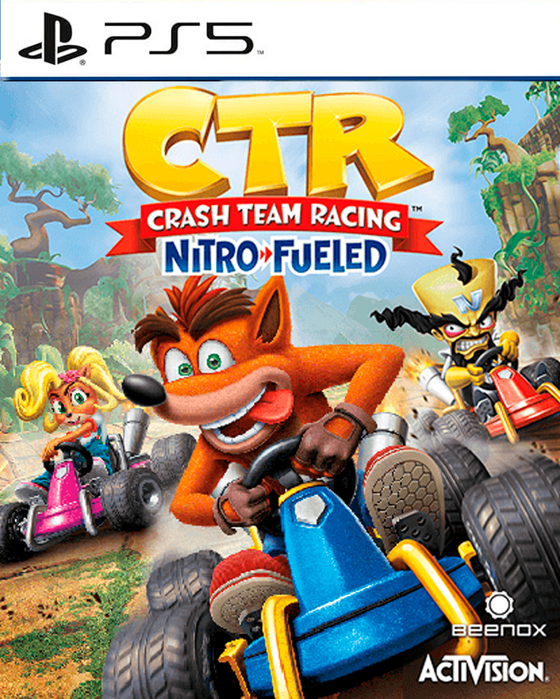 Crash Team Racing Nitro-Fueled - Mídia digital de PS5