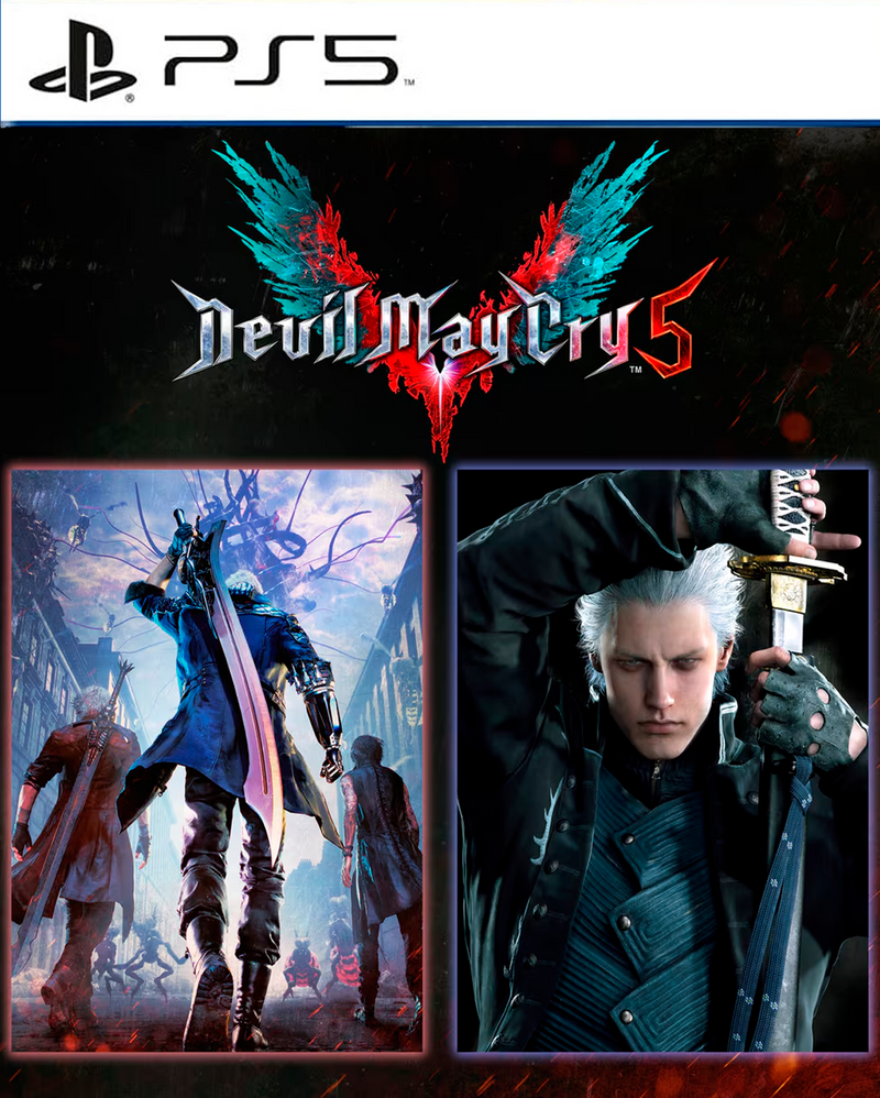 Devil May Cry 5 + Vergil - Mídia digital de PS5