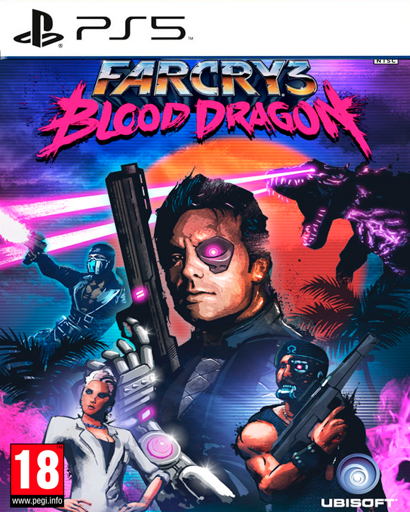 Far Cry 3 Blood Dragon - Mídia digital de PS5