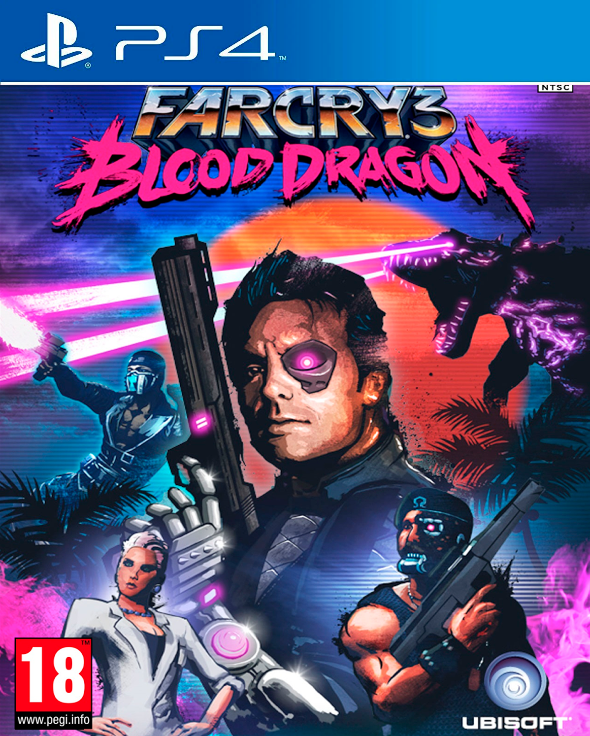 Far Cry 3 Blood Dragon - Mídia digital de PS4