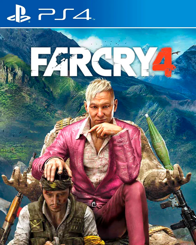 Far Cry 4 - Mídia digital de PS4
