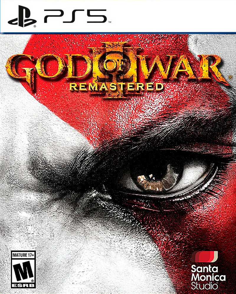 God of War III Remastered - Mídia digital de PS5