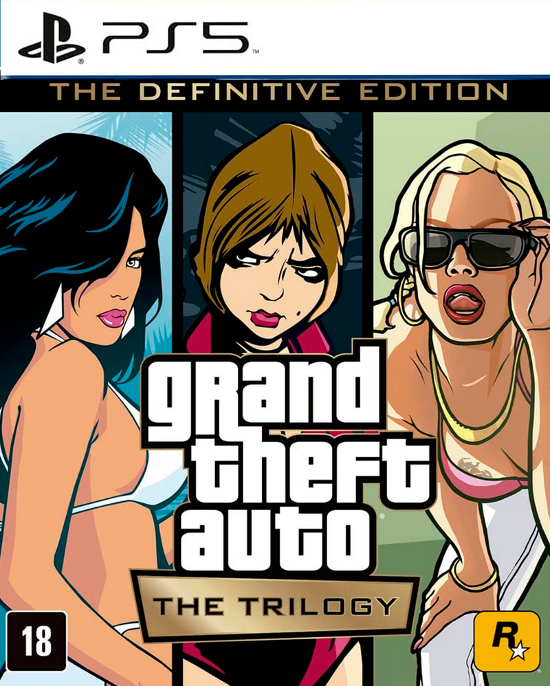 Grand Theft Auto: The Trilogy - Mídia digital de PS5