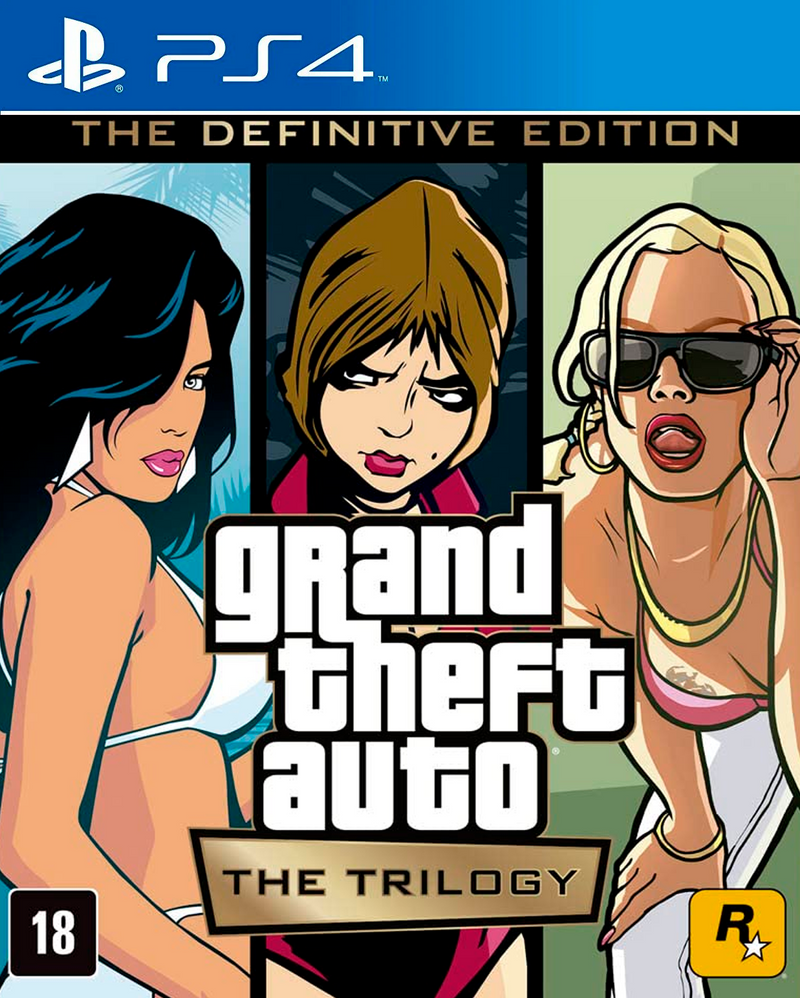 Grand Theft Auto: The Trilogy - Mídia digital de PS4