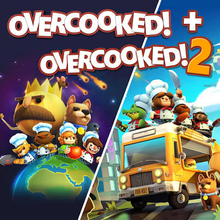 Overcooked! + Overcooked! 2 - Mídia digital (PS4 e PS5)