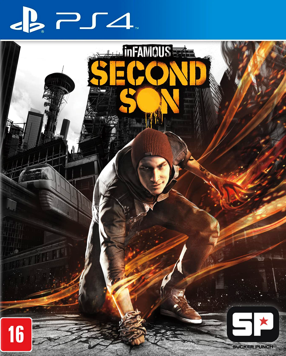 inFAMOUS Second Son - Mídia digital de PS4