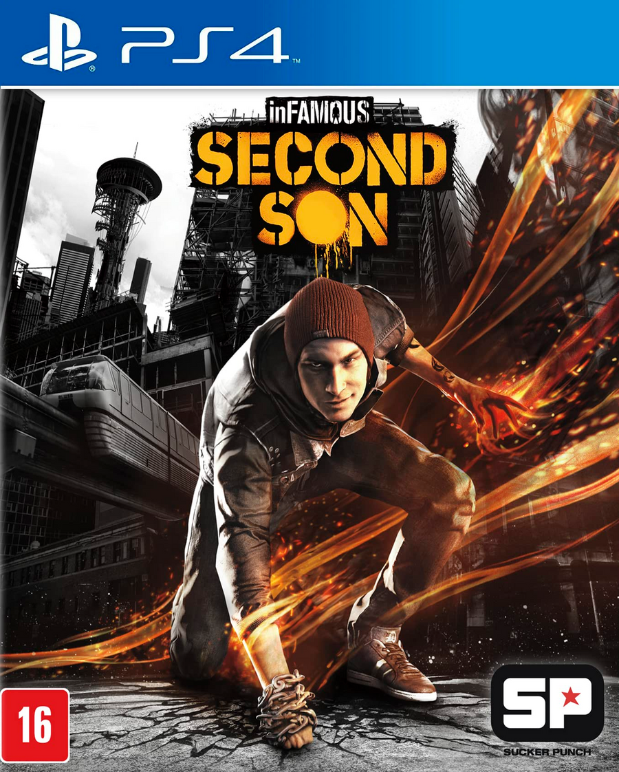 inFAMOUS Second Son - Mídia digital de PS4