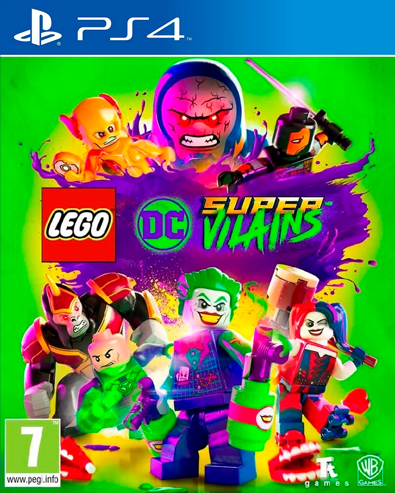 LEGO DC Super-Vilões - Mídia digital de PS4