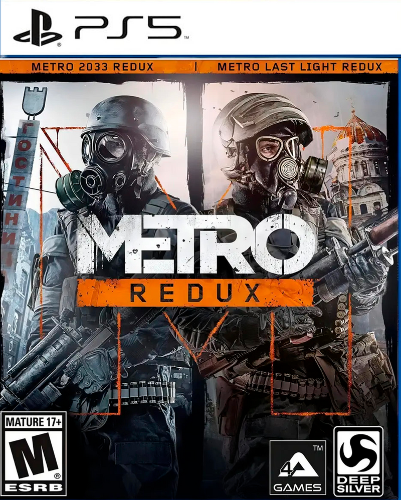 Metro Redux - Mídia digital de PS5