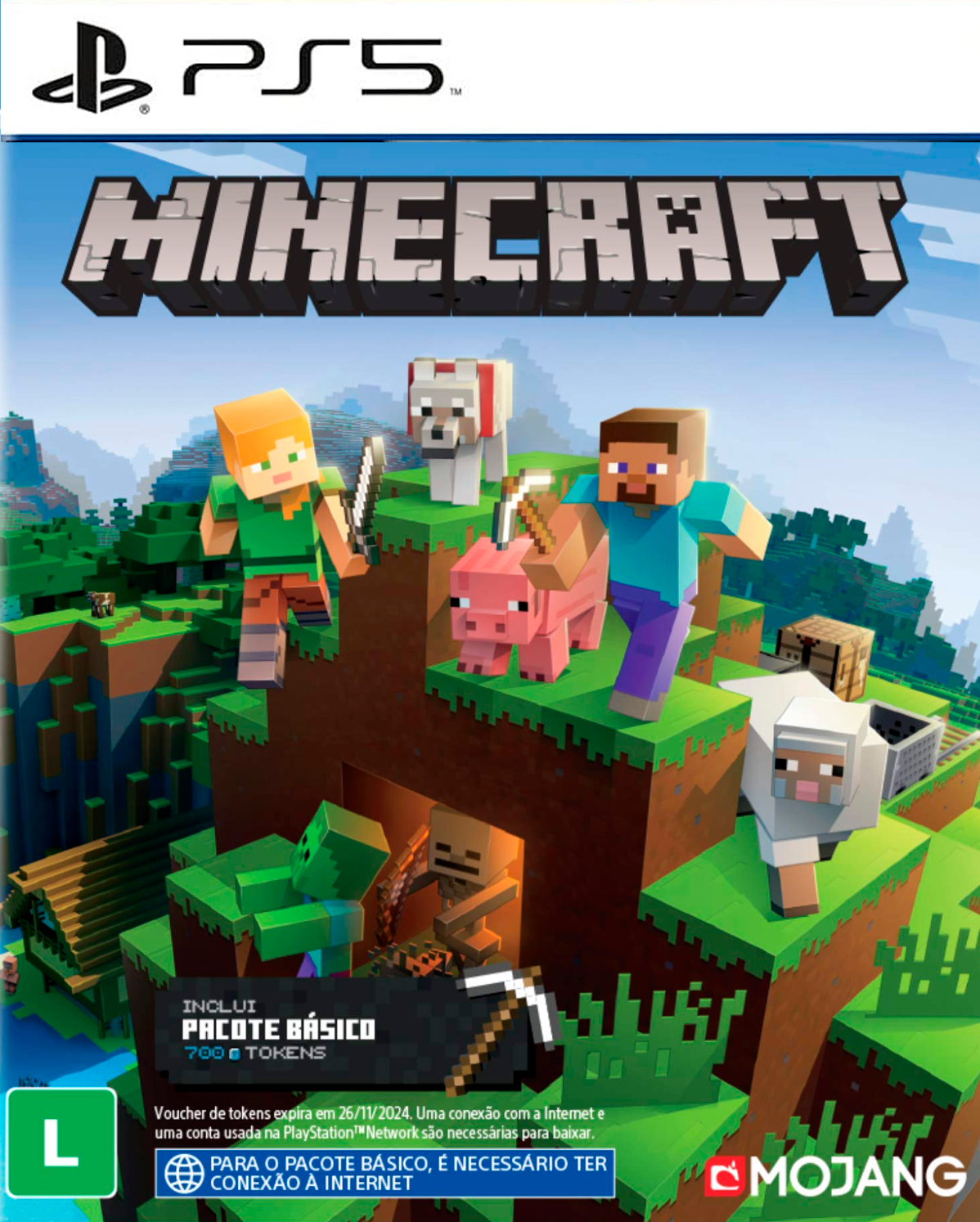 Minecraft - Mídia digital de PS5