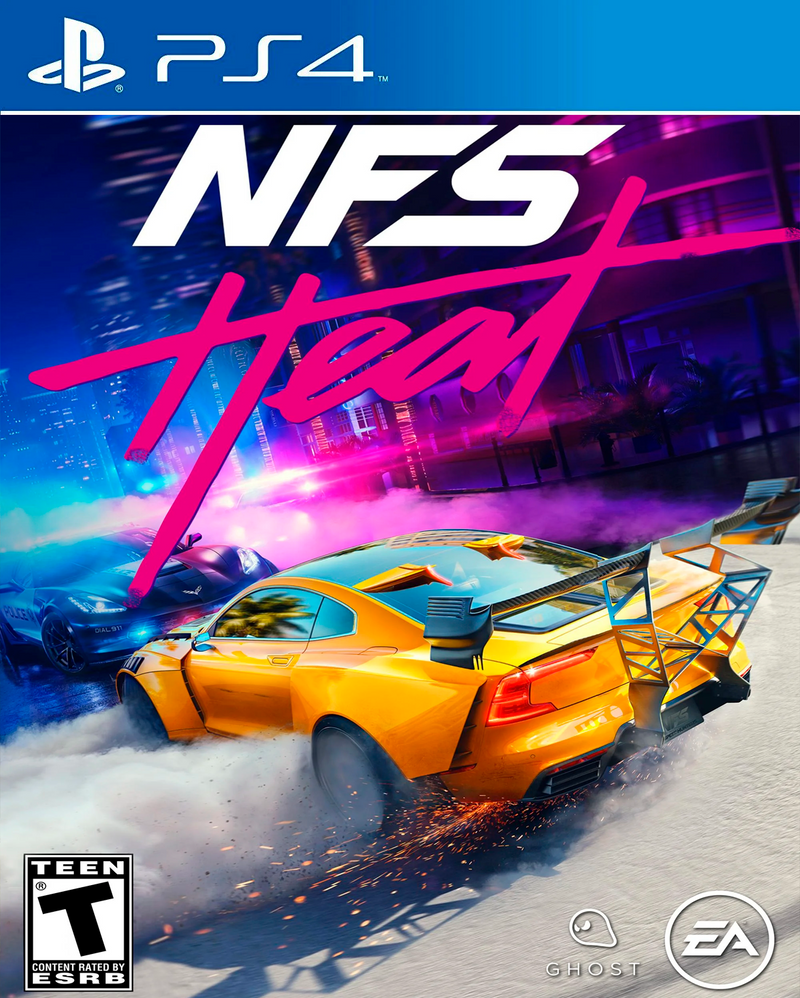 Need for Speed Heat - Mídia digital de PS4