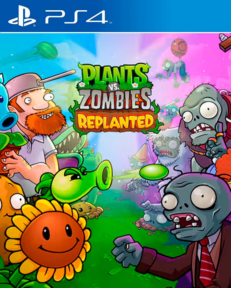 Plants vs. Zombies: Replanted - Mídia digital de PS4