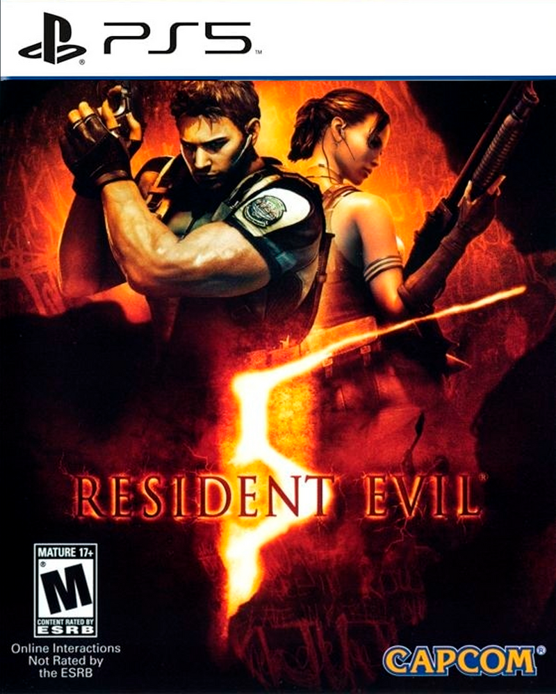 RESIDENT EVIL 5 - Mídia digital de PS5