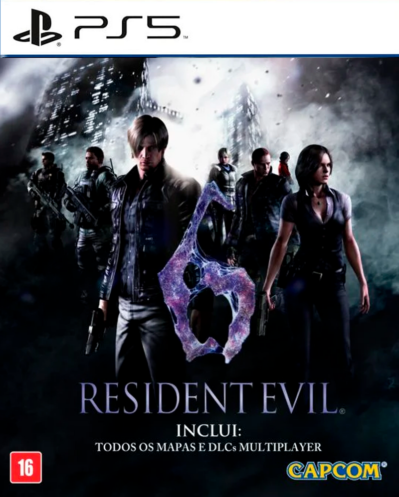 Resident Evil 6 - Mídia digital de PS5