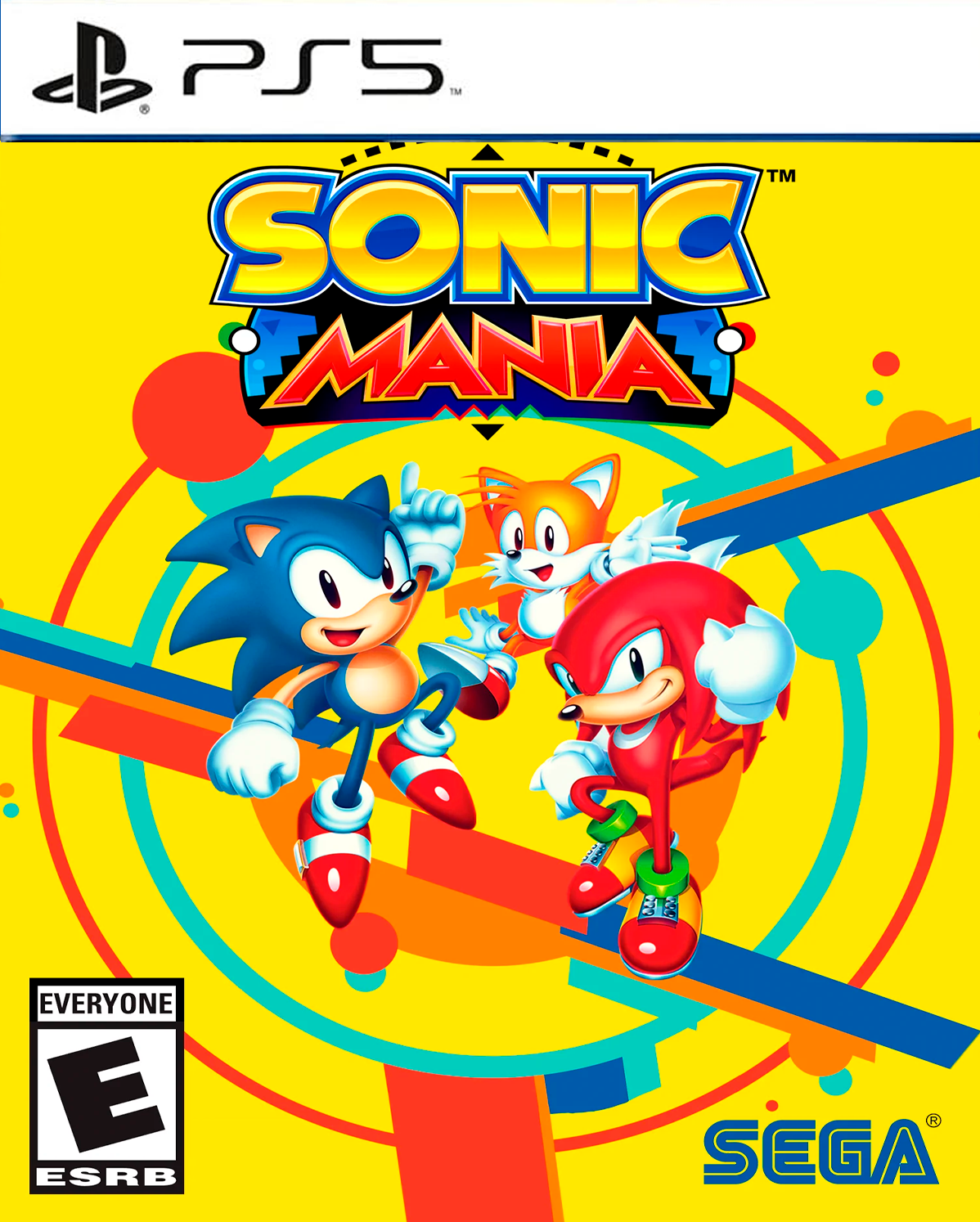 Sonic Mania - Mídia digital de PS5
