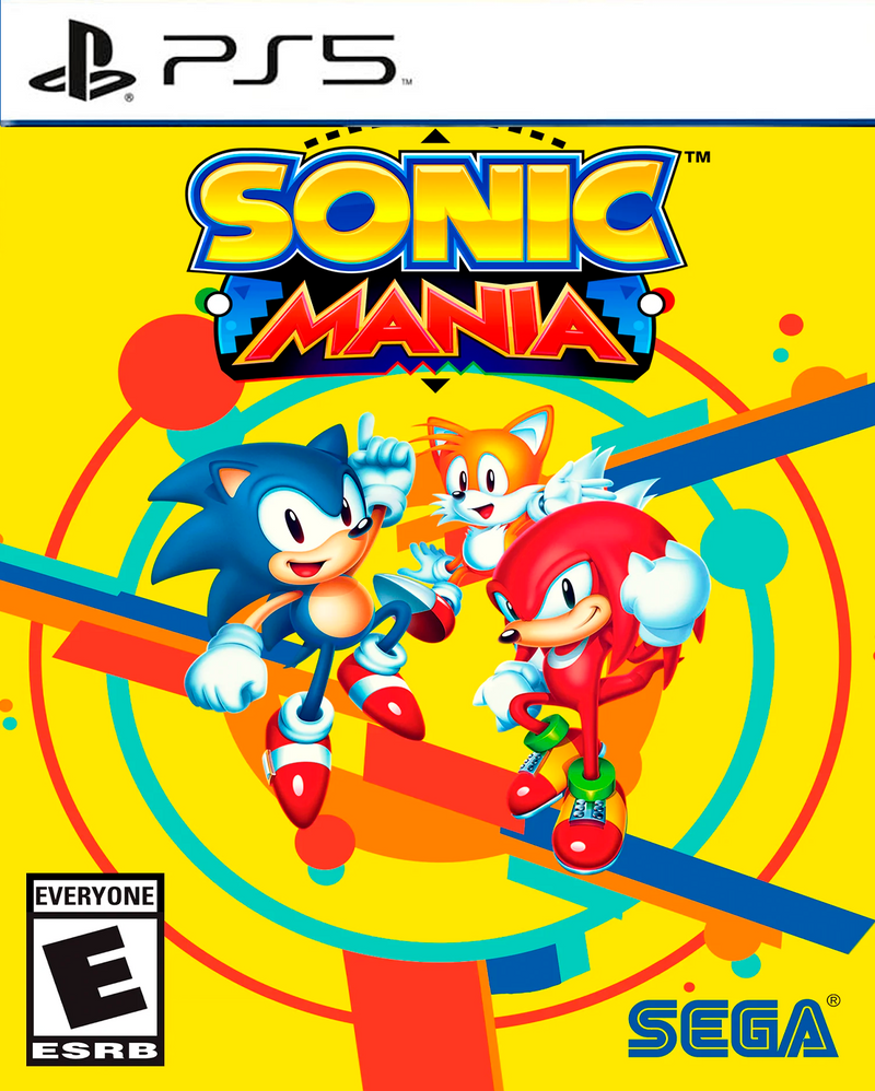 Sonic Mania - Mídia digital de PS5