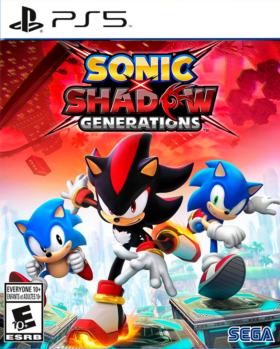 SONIC X SHADOW GENERATIONS - Mídia digital de PS5