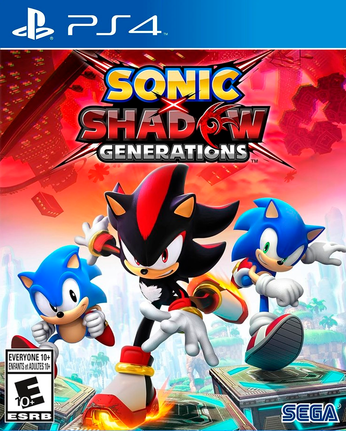 SONIC X SHADOW GENERATIONS - Mídia digital de PS4