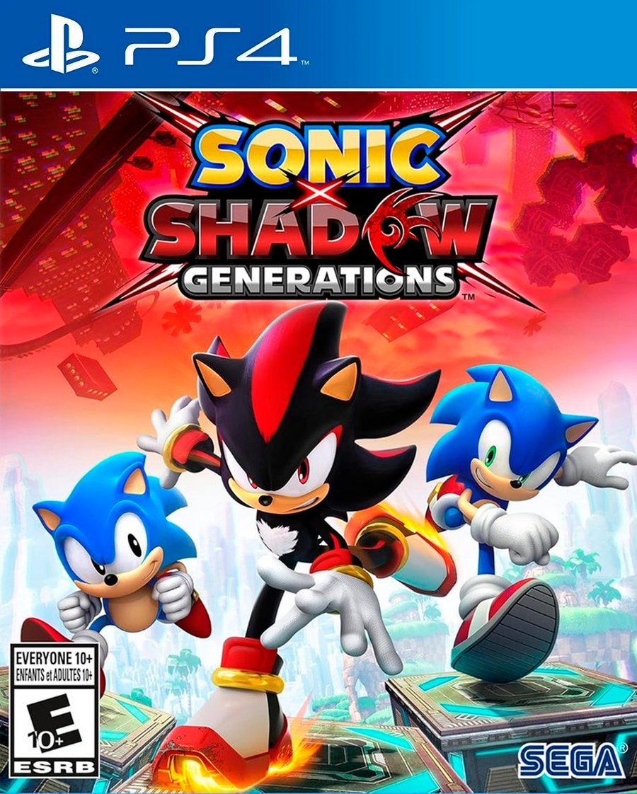 SONIC X SHADOW GENERATIONS - Mídia digital de PS4