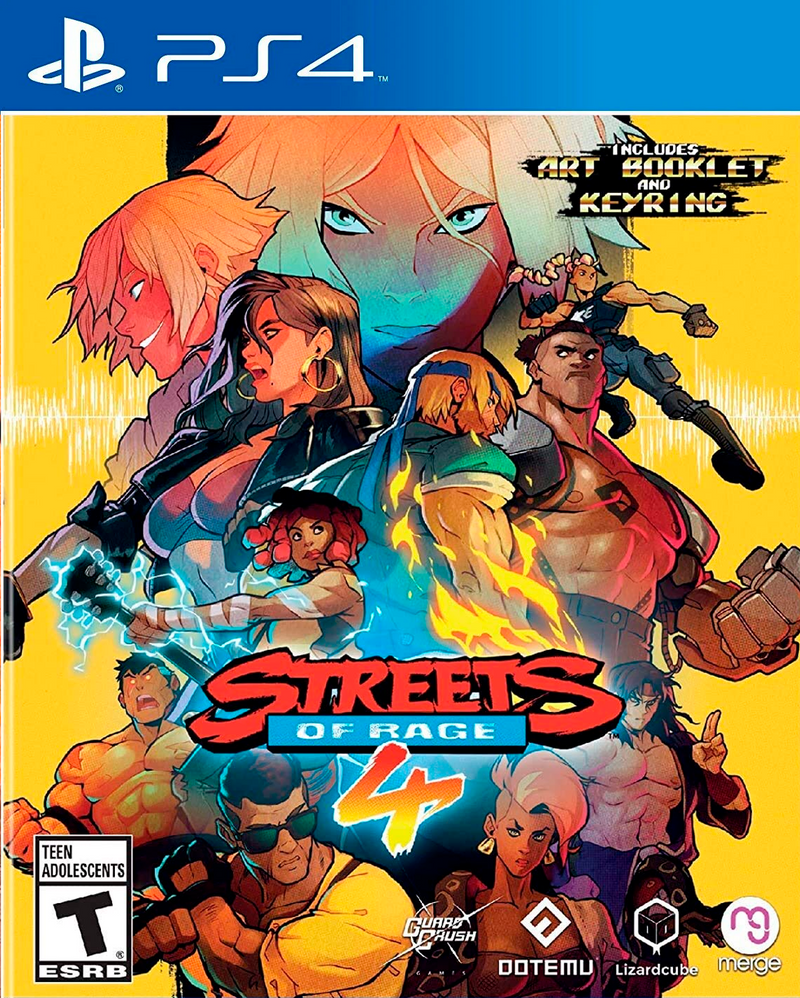 Streets Of Rage 4 - Mídia digital de PS4