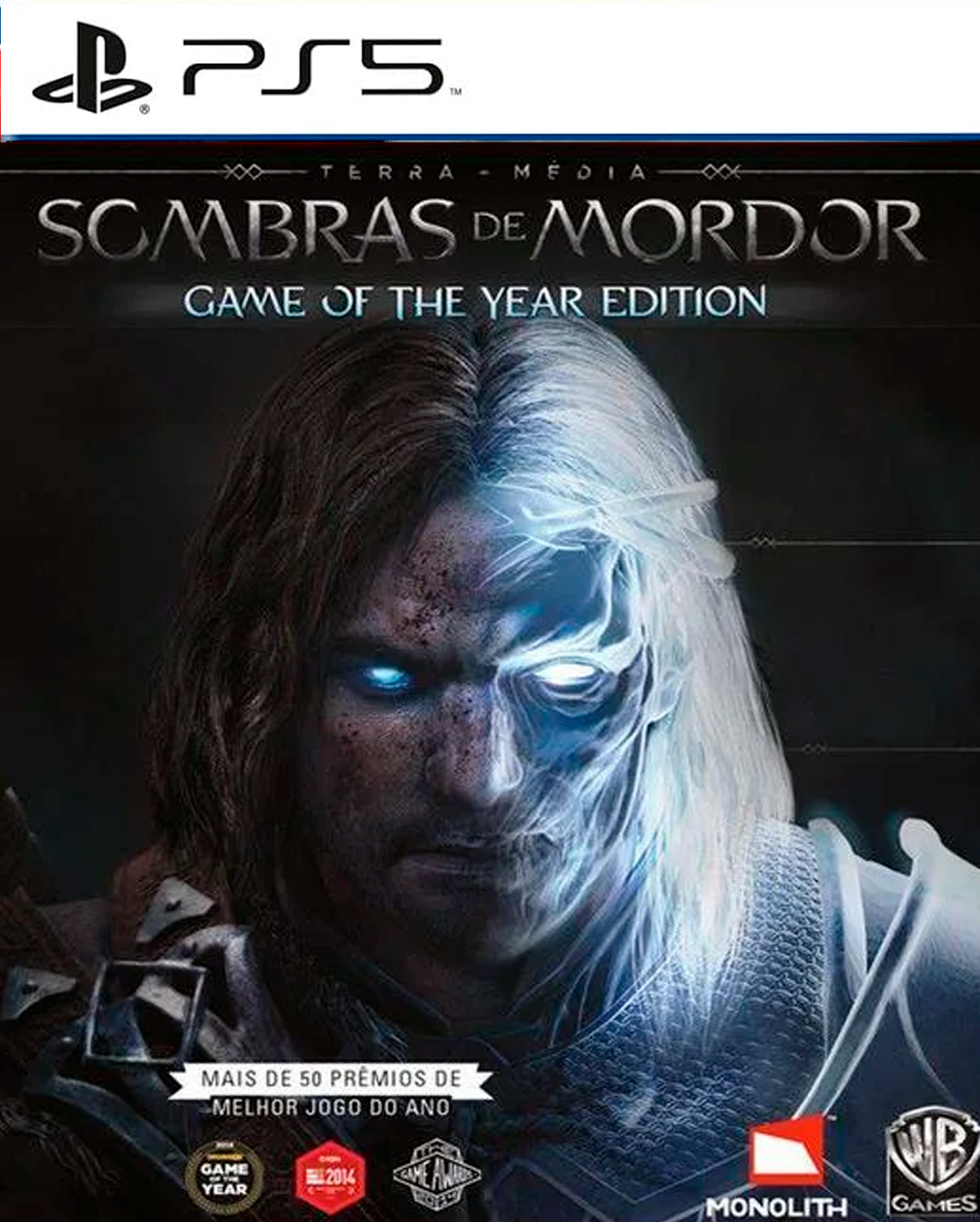 Terra-média: Sombras de Mordor - Edição Jogo do Ano - Mídia digital de PS5