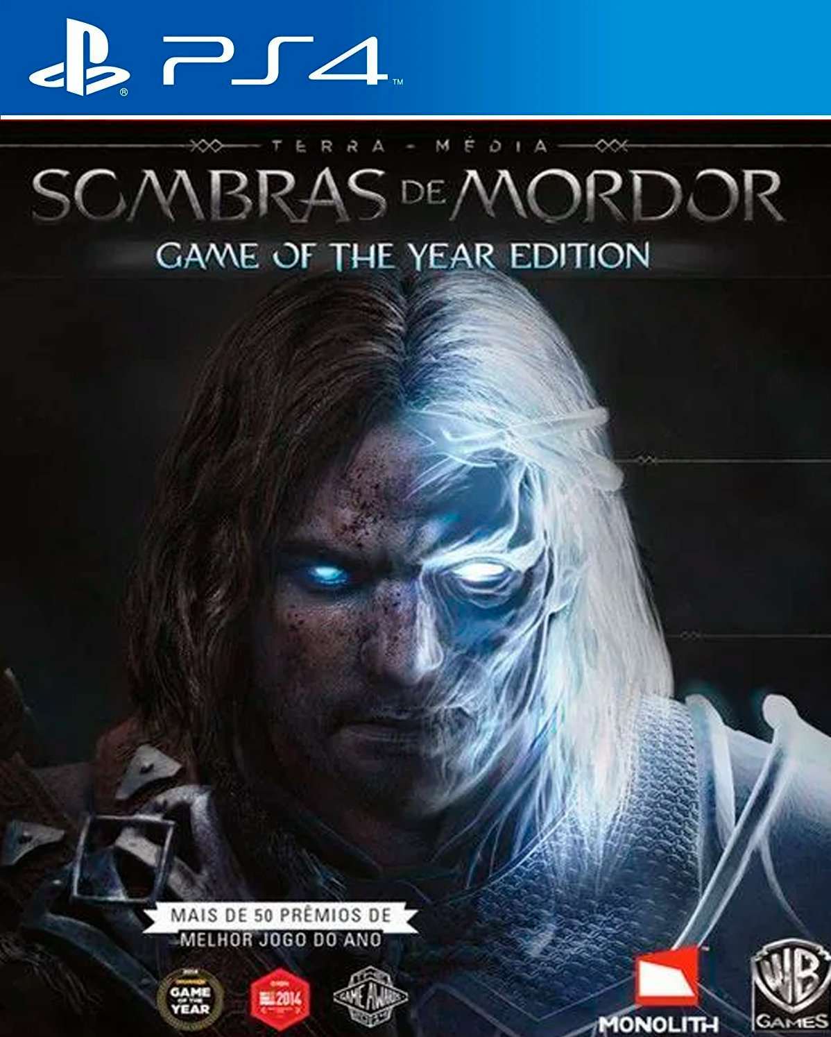 Terra-média: Sombras de Mordor - Edição Jogo do Ano - Mídia digital de PS4
