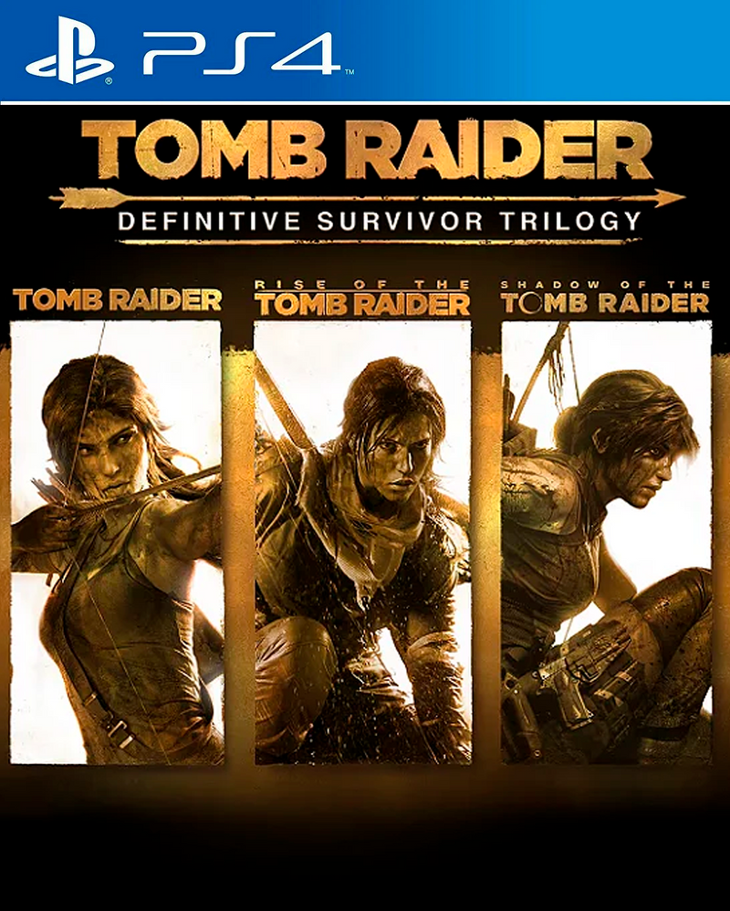Tomb Raider: Definitive Survivor Trilogy - Mídia digital de PS4