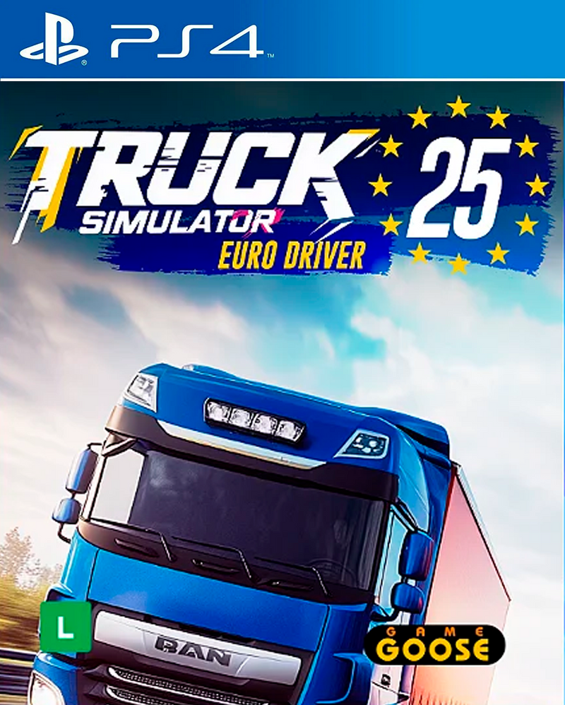 Truck Simulator 25: Euro Driver - Mídia digital de PS4