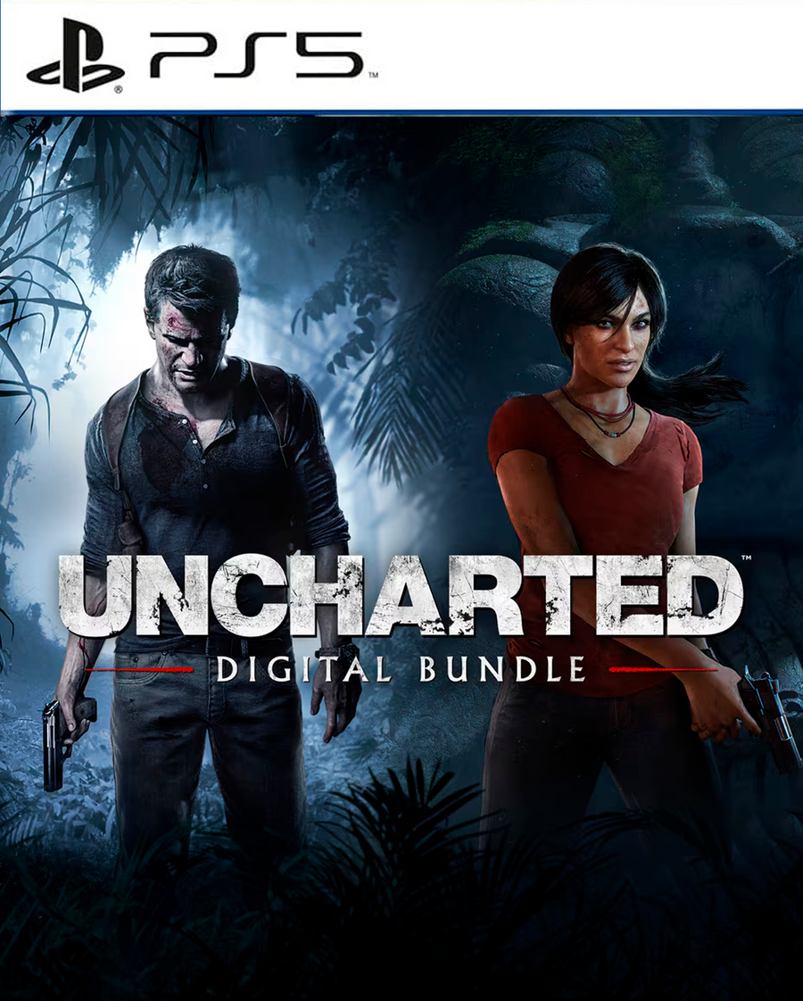 UNCHARTED 4: A Thief's End e UNCHARTED: The Lost Legacy - Mídia digital de PS5