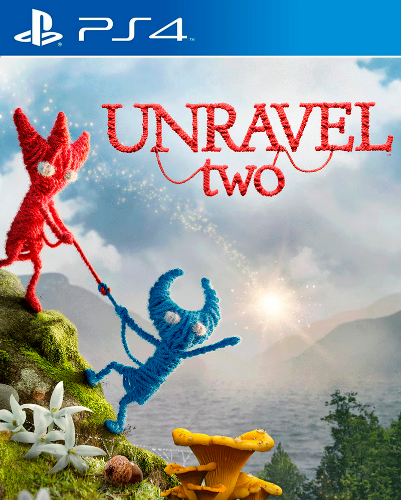 Unravel Two - Mídia digital de PS4